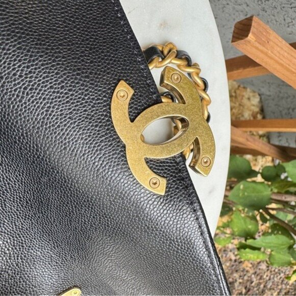 Chanel Shiny Caviar Quilted Small Single Flap - Picture 10 of 15